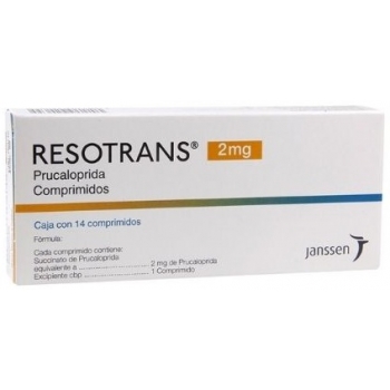 RESOTRANS (PRUCALOPRIDE) 2MG 14 TABLETS