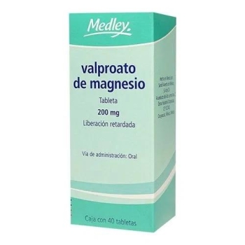 VALPROATO DE MAGNESIO (VALPROATO DE MAGNESIO) 200MG 40 TABLETAS