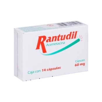 RANTUDIL (ACEMETACINE) 60MG 14 CAPSULES