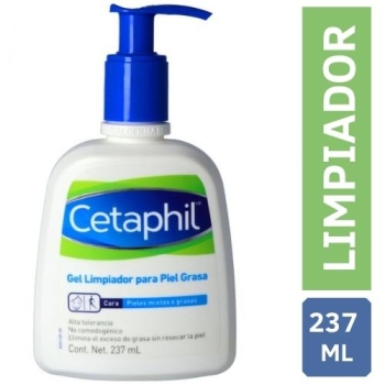 CETAPHIL GEL LIMPIADOR PARA PIEL GRASA 237 ML