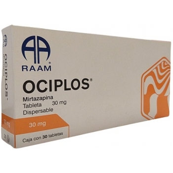 OCIPLOS (MIRTAZAPINA) 30MG 30TABLETAS DISPERSABLES