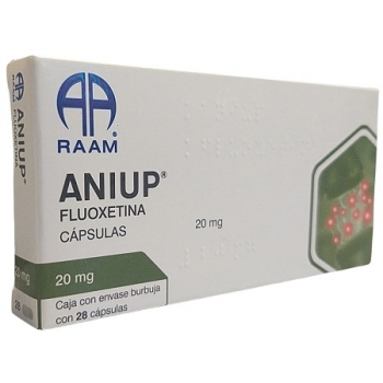 ANIUP (FLUOXETINA) 20MG 28 CAPSULAS