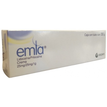 EMLA (LIDOCAINE, PRILOCAINE) 25MG/25MG TUBE WITH 30 G