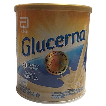 GLUCERNA (28 VITAMINAS Y MINERALES) 400G  POLVO SABOR VAINILLA