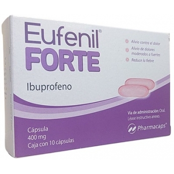 EUFENIL FORTE (IBUPROFEN) 400MG 10 CAPSULES