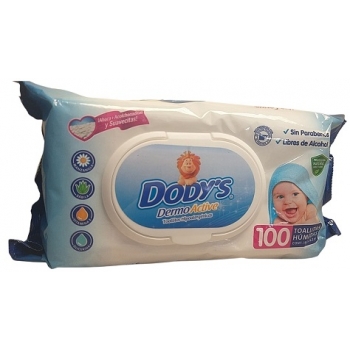 DODY´S HYPOALLERGENIC WIPES 100 WET WIPES