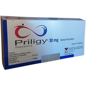 PRILIGY (DAPOXETINA) 30 MG CAJA CON 3 TABLETAS