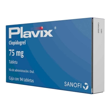 PLAVIX (CLOPIDOGREL) 75MG 14TABLETAS