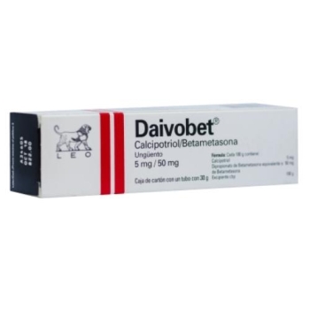 DAIVOBET (CALCIPOTRIOL / BETAMETASONE) 5 / 50MG