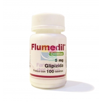 FLUMEDIL (GLIPIZIDE) 5MG 100TAB