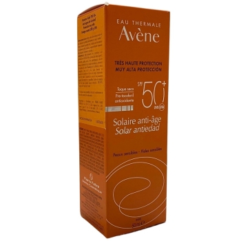 AVENE SOLAR ANTIEDAD TOQUE SECO FPS50+ CREMA 50ML