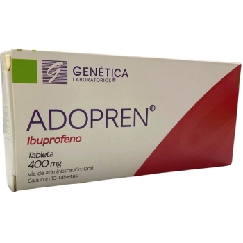 ADOPREN (IBUPROFENO) 400MGS C/10TABS