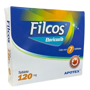 FILCOS (ETORICOXIB) 7TABLETAS 120MG