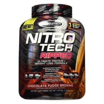 MT NITRO-TECH RIPPED 4 LBS CHOCOLATE FUDGE BROW