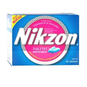 NIKZON 40 CHEWABLE TABLETS