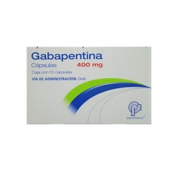 GABAPENTIN 15 CAPS 400MG.