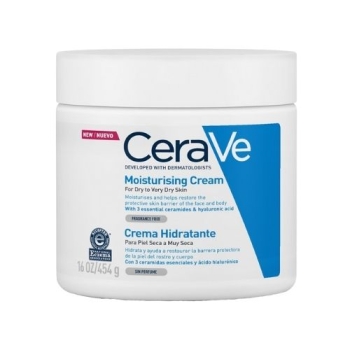 CREMA CORPORAL CERAVE HIDRATANTE PARA PIEL SECA 454 G