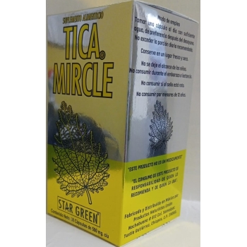 TICA MIRACLE C/30 TABS STAR GREEN