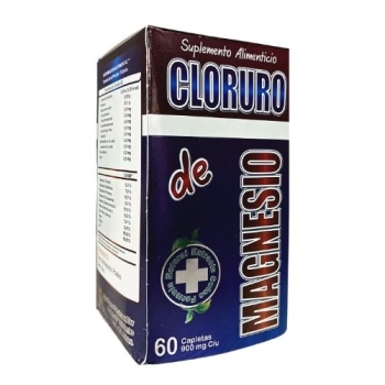 CLORURO DE MAGNESIO 900MG 60 CAP