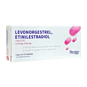 LEVONORGESTREL (ETINILESTRADIOL) 0.15/0.03 MG 21TABS