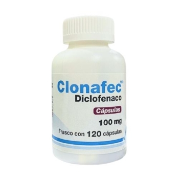 CLONAFEC (DICLOFENACO) 100MG 120 CÁPSULAS