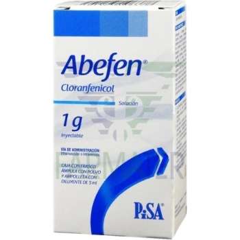 ABEFEN 1G/5ML SOL INY