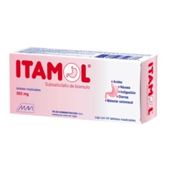 ITAMOL C/24 TABS MASTICABLES