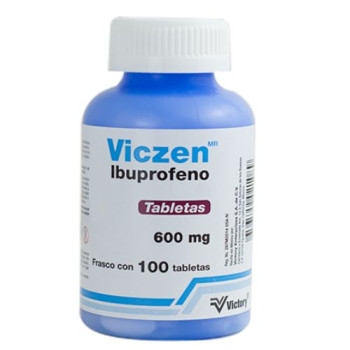 VICZEN ( IBUPROFENO) 600MG 100 TABLETAS