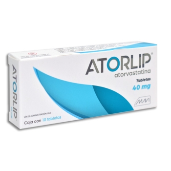 ATORLIP (ATORVASTATINA) 40MG 10TABLETAS