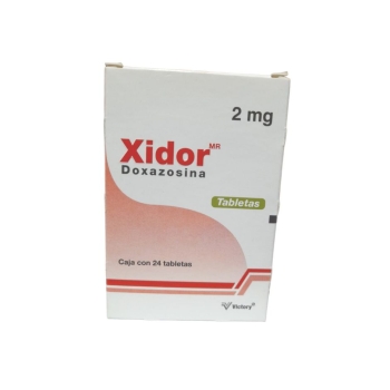 XIDOR (DOXAZOSINE) 2MG 24TABS