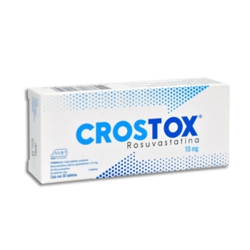 CROSTOX (ROSUVASTATIN) 10MG 30TABS