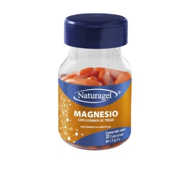 MAGNESIO CON GERMEN DE TRIGO 1.3G C/U 30CÁPSULAS