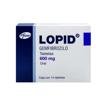 LOPID (GEMFIBROZIL)  600MG 14 TABLETAS