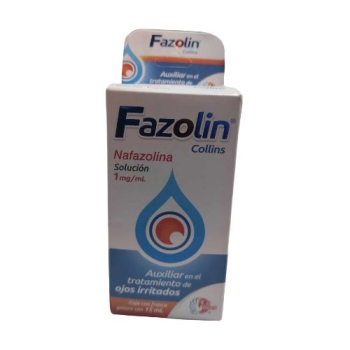 FAZOLIN (NAFAZOLINA) 1MG mL Frasco gotero con 15ml