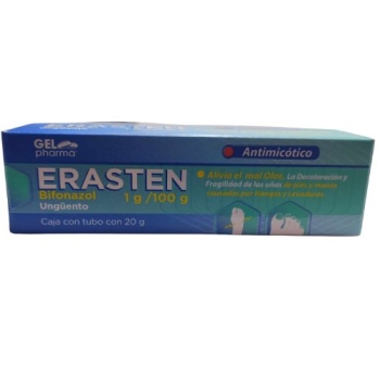 ERASTEN (BIFONAZOL) 1G/100G CAJA CON TUBO CON 20G