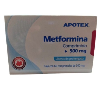 APOTEX (METFORMIN) 500MG 60 TABLETS ER