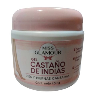 CASTAÑO DE INDIAS GEL JAR  450G