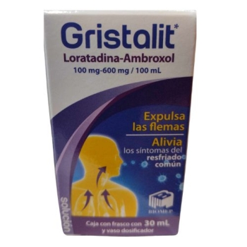 GRISTALIT SOLUCION (LORATADINA-AMBROXOL)  30 mL