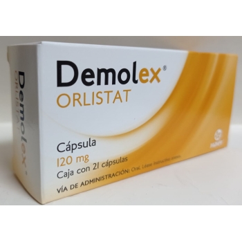 DEMOLEX (ORLISTAT) 120MG C/21 CAPULAS