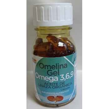 OMELINA GEL OMEGA 3,6,9 C/AC. LINAZA ORGANICA 60 CAPSULAS