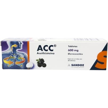 ACC (ACETILCISTEINA) 600MG 20 TABLETAS