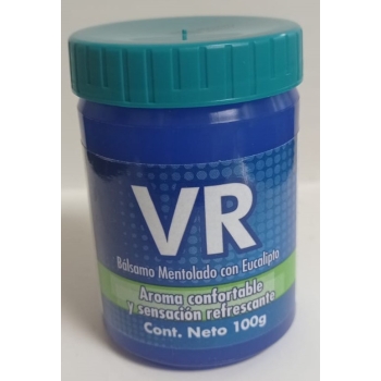 VR BALSAMO MENTOLADO CON EUCALIPTO 100G TARRO