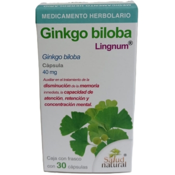 LINGNUM (GINKGO BILOBA) 40MG CON 30 CAPSULAS