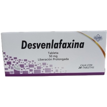 DESVENLAFAXINE (Ultra) c/28 TABS. L.P. 50MG.