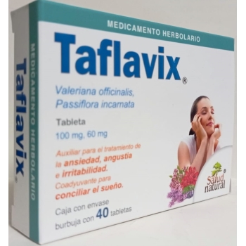 TAFLAVIX 100MG,60MG CON 40 TABLETAS