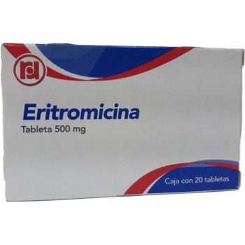 ERYTHROMYCIN (RANDALL) 500MG 20 TABLETS