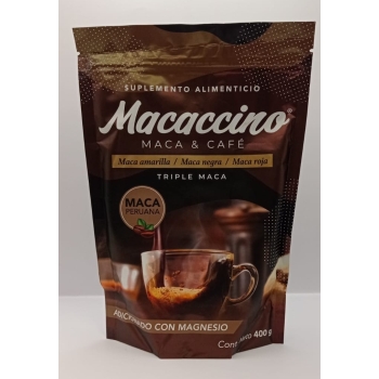 MACACCINO (PERUVIAN MACA) COFFEE POWDER 400G