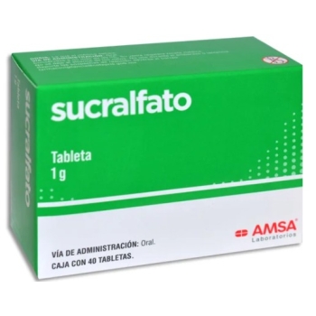 SUCRALFATO (Amsa) 1G 40 TABLETAS