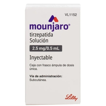 Mounjaro 2.5 Mg / 0.5 Ml Con 1 Frasco