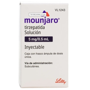 Mounjaro 5 Mg / 0.5 Ml Con 1 Frasco